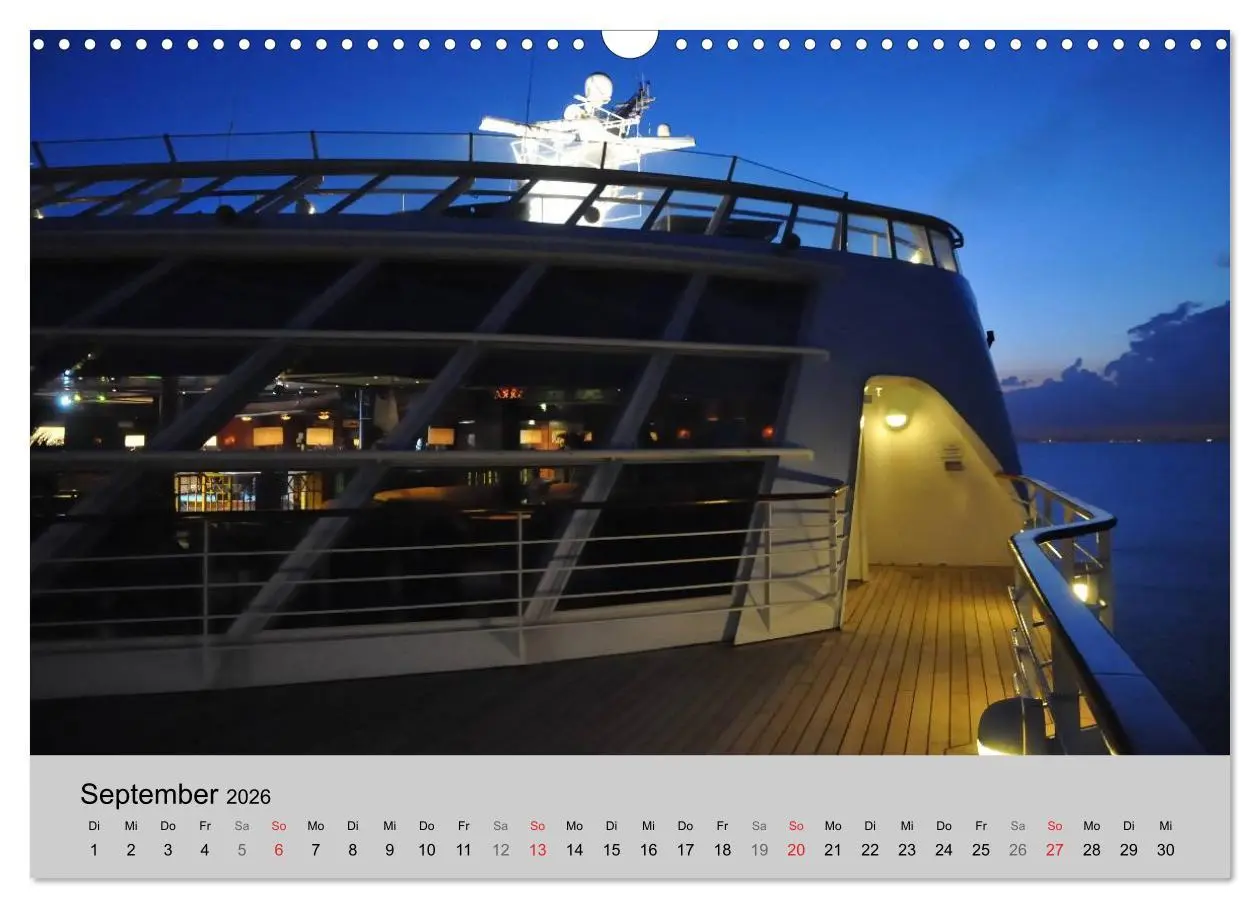 Bild: 9783457995136 | Kreuzfahrt Impressionen (Wandkalender 2026 DIN A3 quer), CALVENDO...