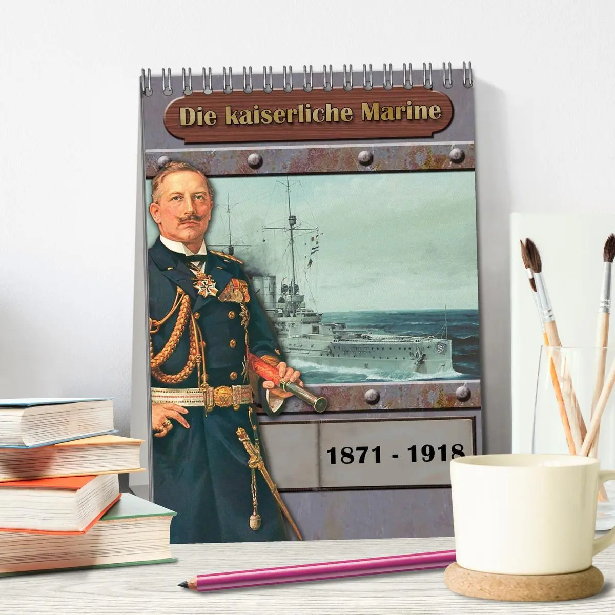 Bild: 9783516465136 | Die kaiserliche Marine 1871 - 1918 (Tischkalender 2026 DIN A5...
