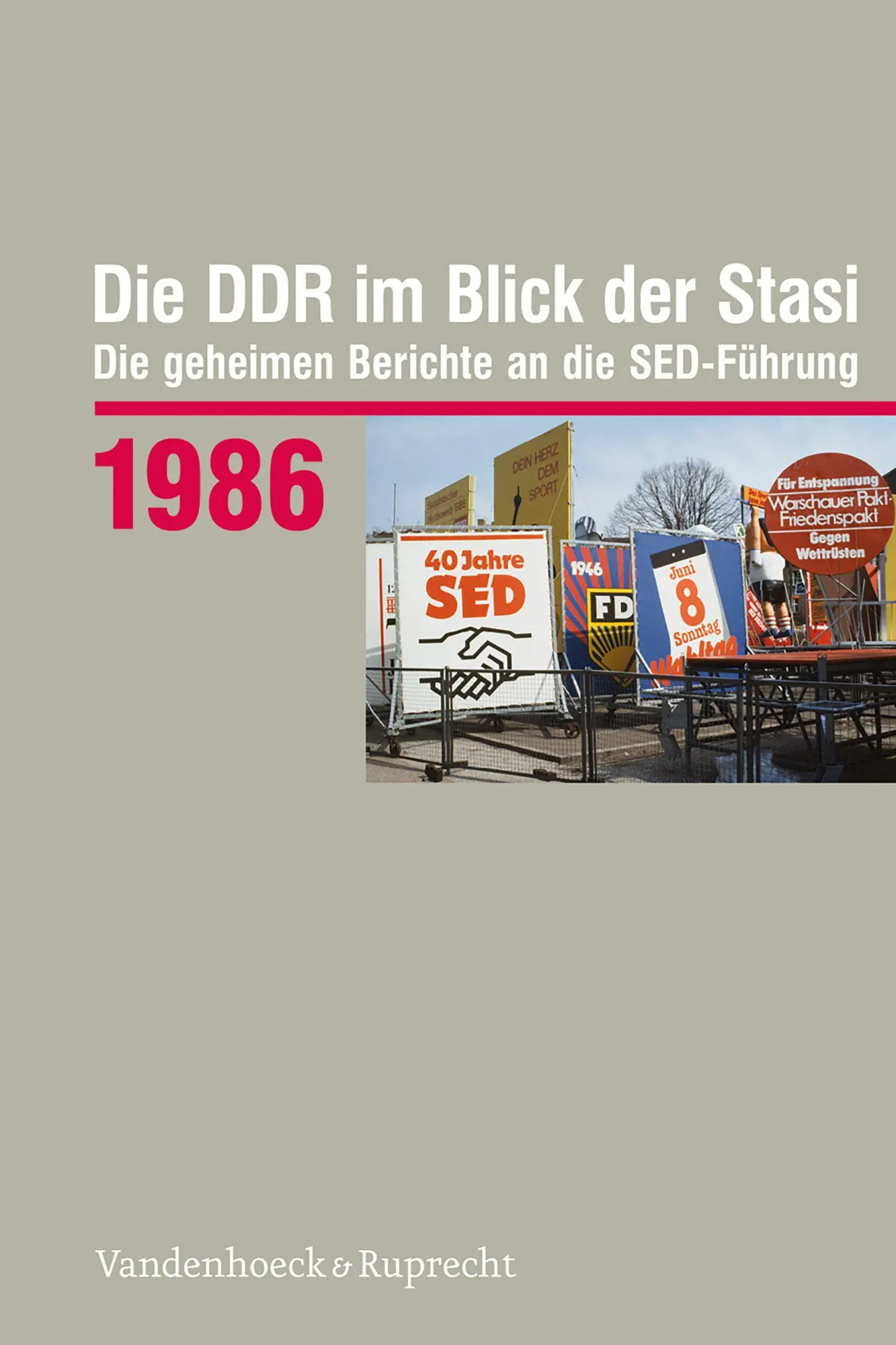 Cover: 9783525375136 | Die DDR im Blick der Stasi 1986 | Buch | 320 S. | Deutsch | 2025
