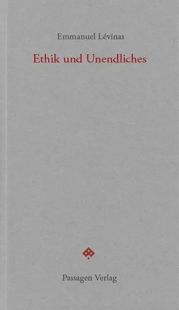 Cover: 9783709205136 | Ethik und Unendliches | Gespräche mit Philippe Nemo | Emmanuel Lévinas