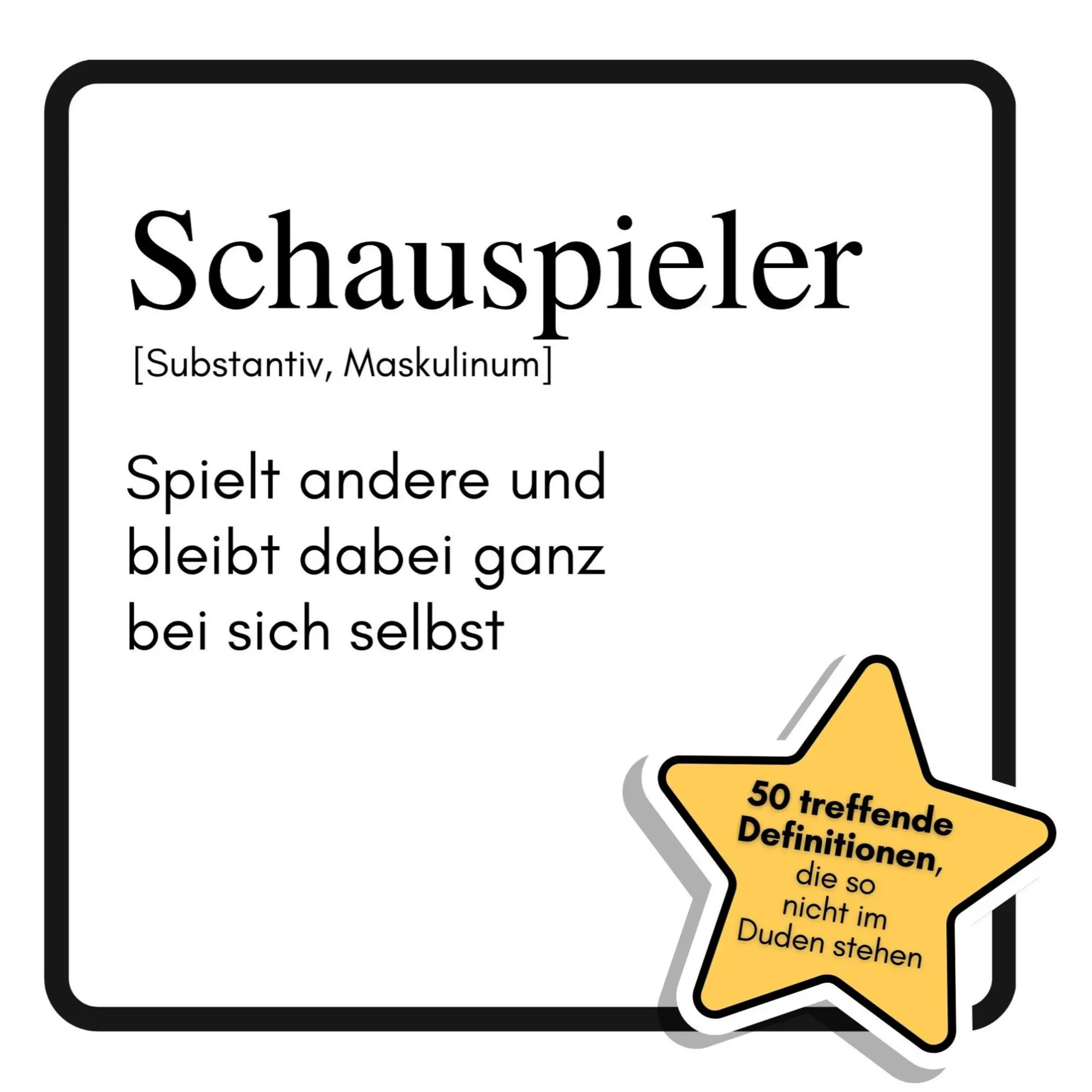 Cover: 9783759185136 | Schauspieler | Spielt andere und bleibt dabei ganz bei sich selbst