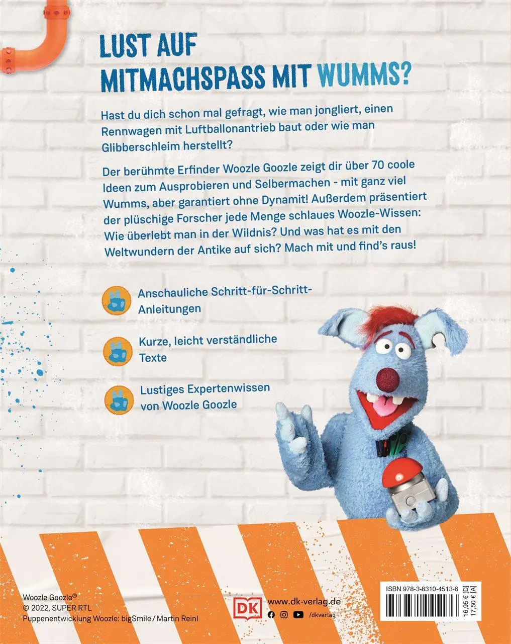 Rückseite: 9783831045136 | Woozle Goozle Mitmachspaß mit Wumms! | Jörg Fischer | Buch | 128 S.