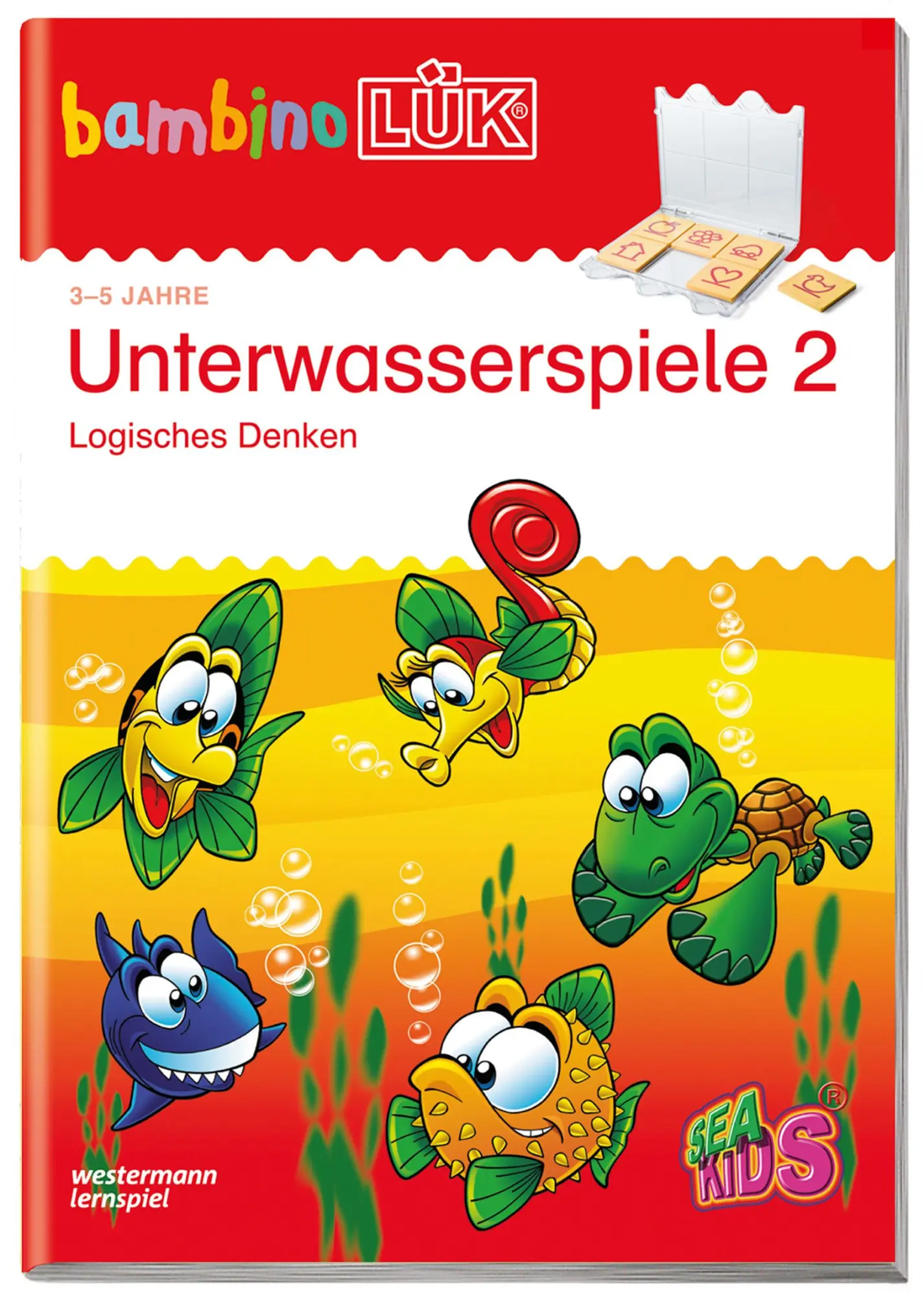 Cover: 9783837775136 | bambinoLÜK: Unterwasserspiele 2 | 3/4/5 Jahre | Paletti-Comics | 32 S.