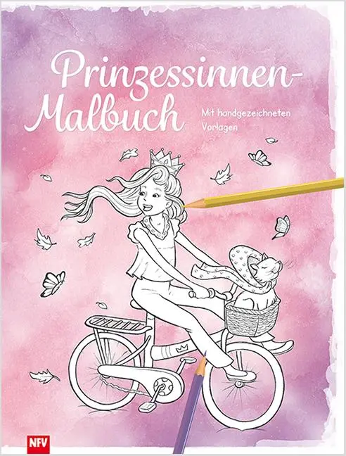 Cover: 9783849415136 | Prinzessinnen - Malbuch | Mit handgezeichneten Vorlagen | Taschenbuch