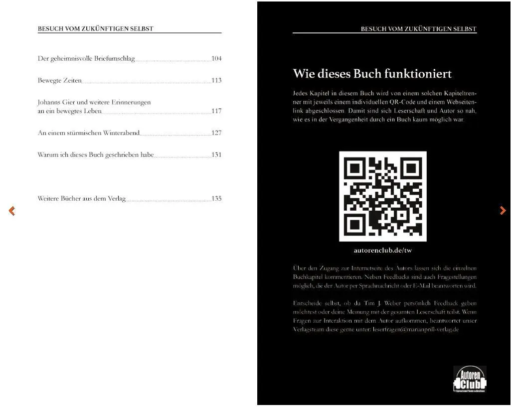 Bild: 9783949265136 | Besuch vom zukünftigen Selbst | Tim J. Weber | Taschenbuch | 140 S.