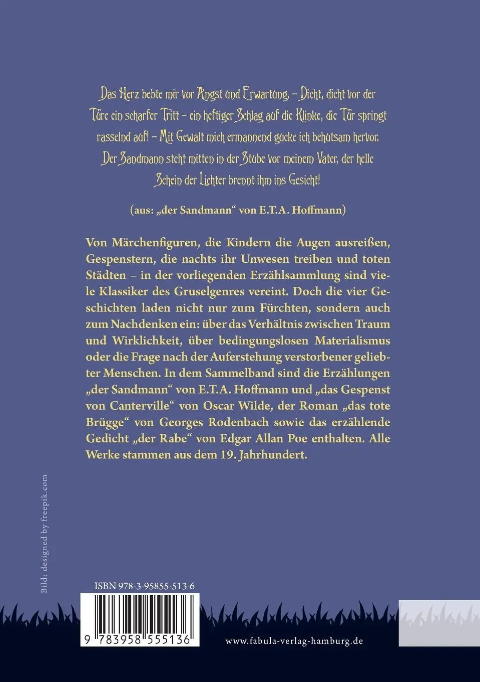 Rückseite: 9783958555136 | Von Menschen, Monstern und Mysterien | E. T. A. Hoffmann (u. a.)