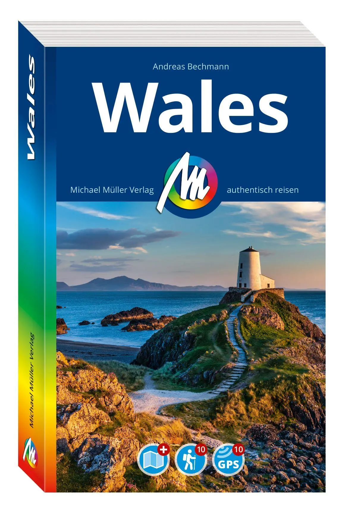 Cover: 9783966855136 | MICHAEL MÜLLER REISEFÜHRER Wales | Andreas Bechmann | Taschenbuch