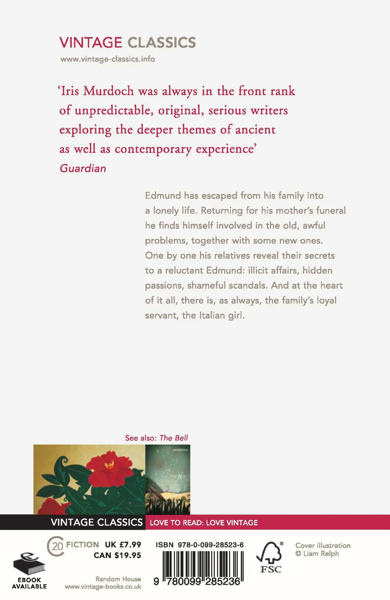 Rückseite: 9780099285236 | The Italian Girl | Iris Murdoch | Taschenbuch | 176 S. | Englisch