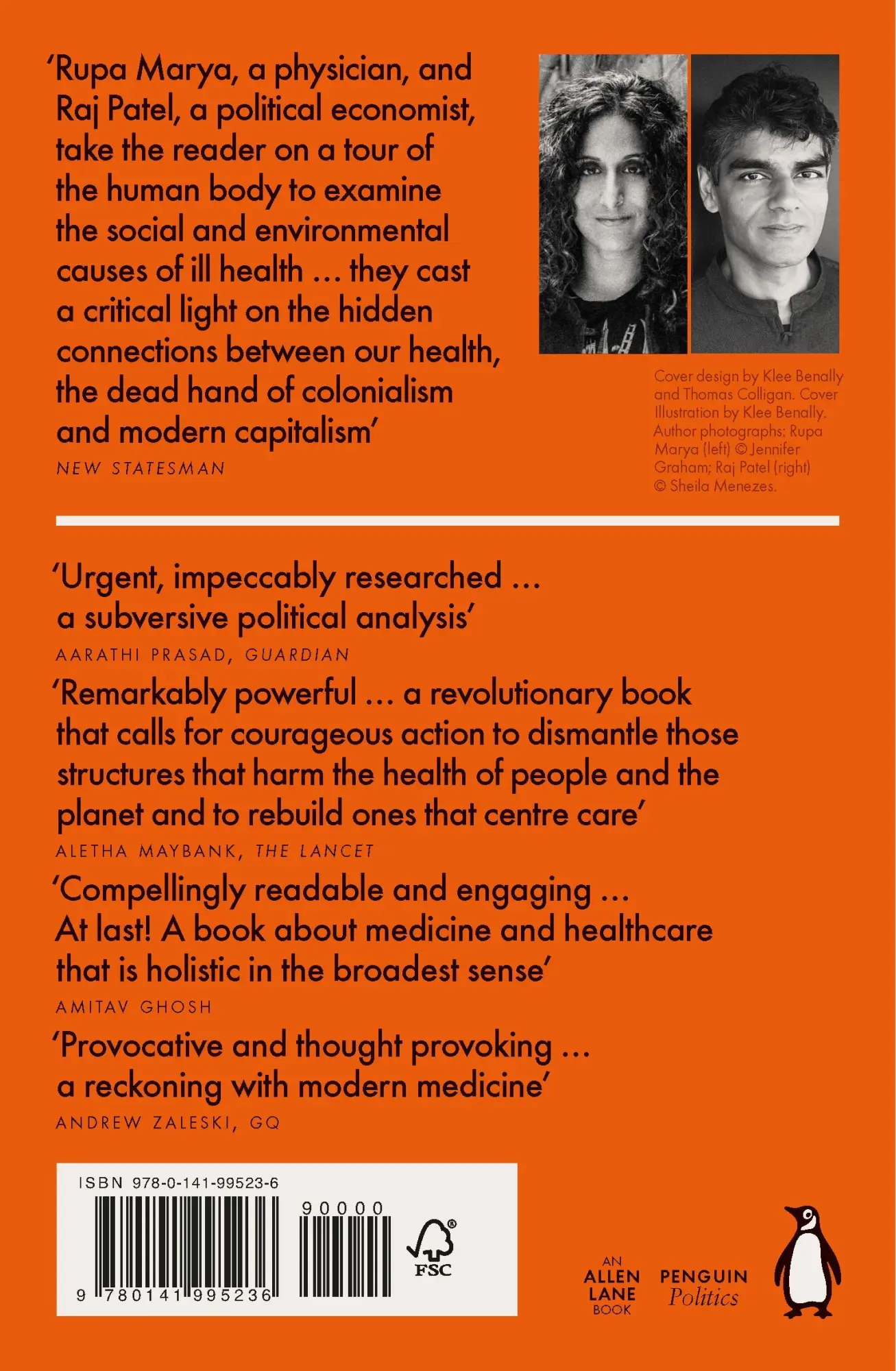 Rückseite: 9780141995236 | Inflamed | Deep Medicine and the Anatomy of Injustice | Marya (u. a.)