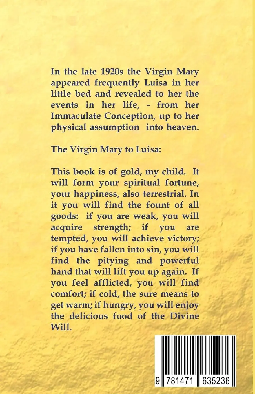 Rückseite: 9781471635236 | The Virgin Mary in the Kingdom of the Divine Will | Luisa Piccarreta