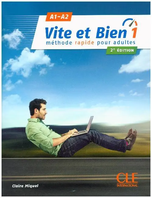 Cover: 9782090385236 | Vite et bien 1 - Niveaux A1/A2 - Livre + CD - 2eme edition | Miquel