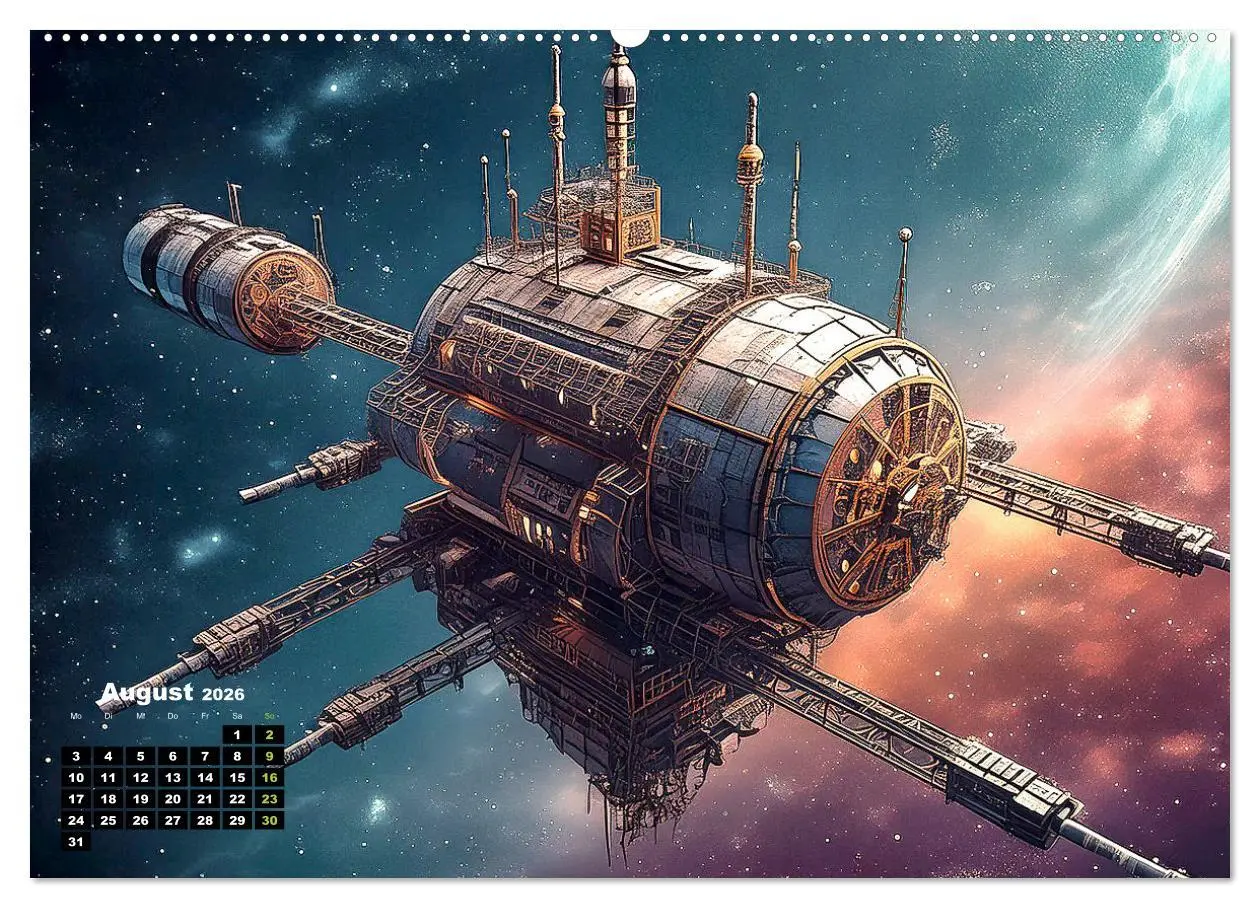 Bild: 9783457365236 | Lost Places im Orbit (Wandkalender 2026 DIN A2 quer), CALVENDO...