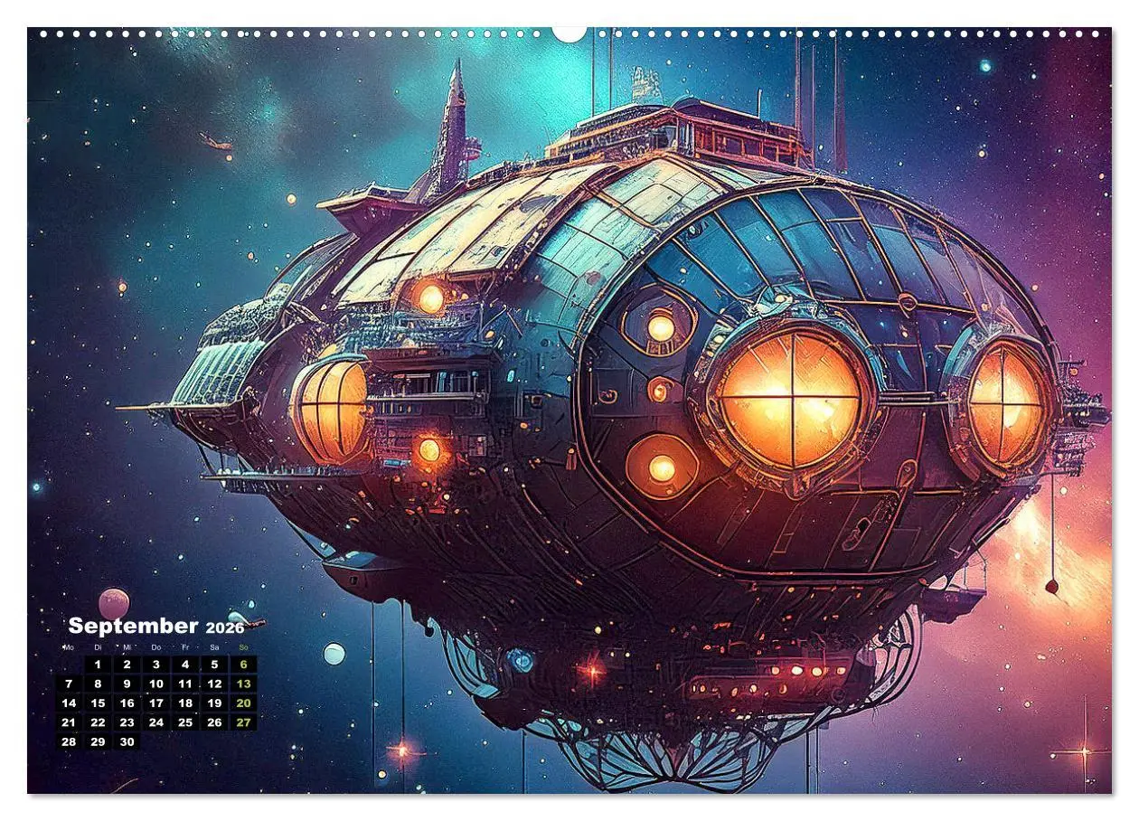 Bild: 9783457365236 | Lost Places im Orbit (Wandkalender 2026 DIN A2 quer), CALVENDO...