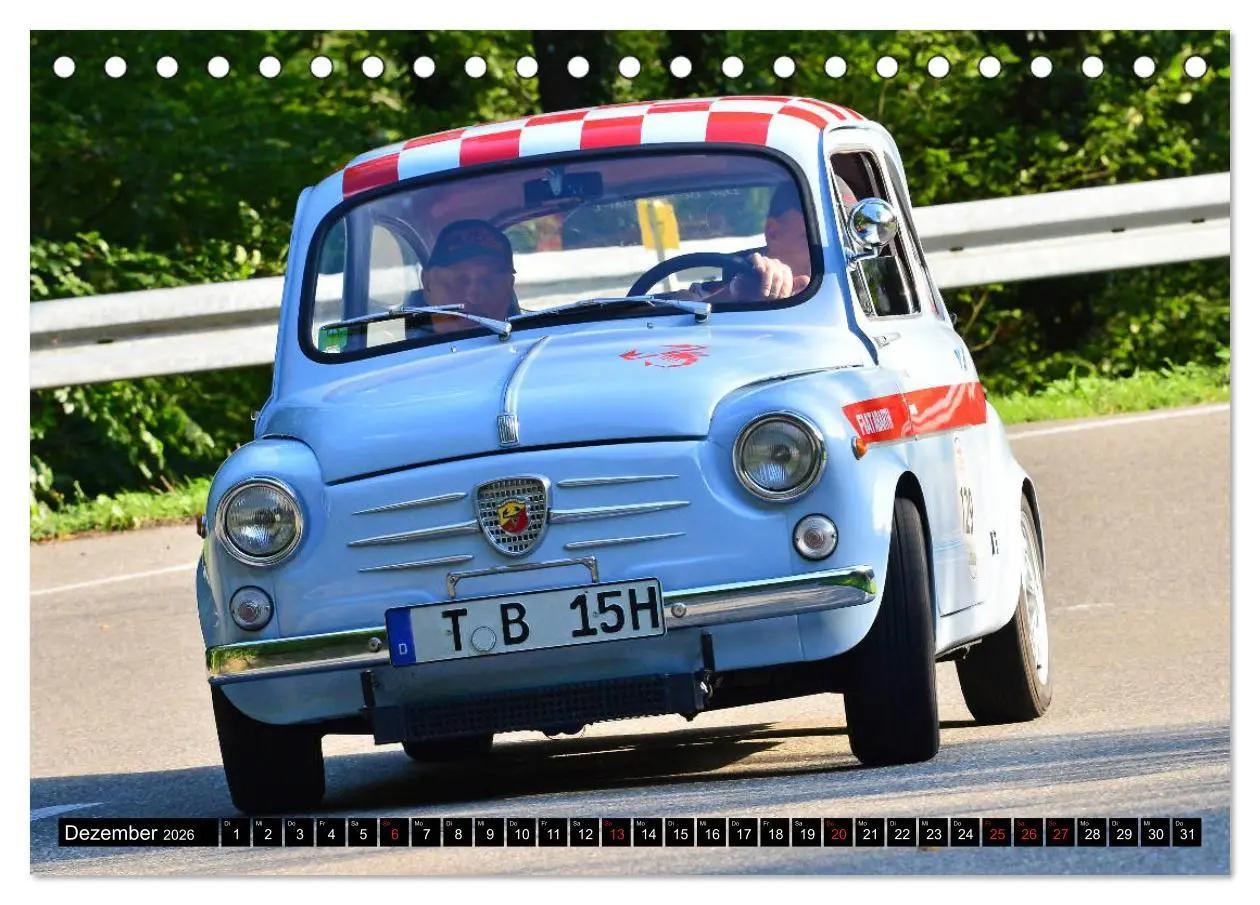 Bild: 9783457815236 | Italienische Oldtimer am Berg (Tischkalender 2026 DIN A5 quer),...