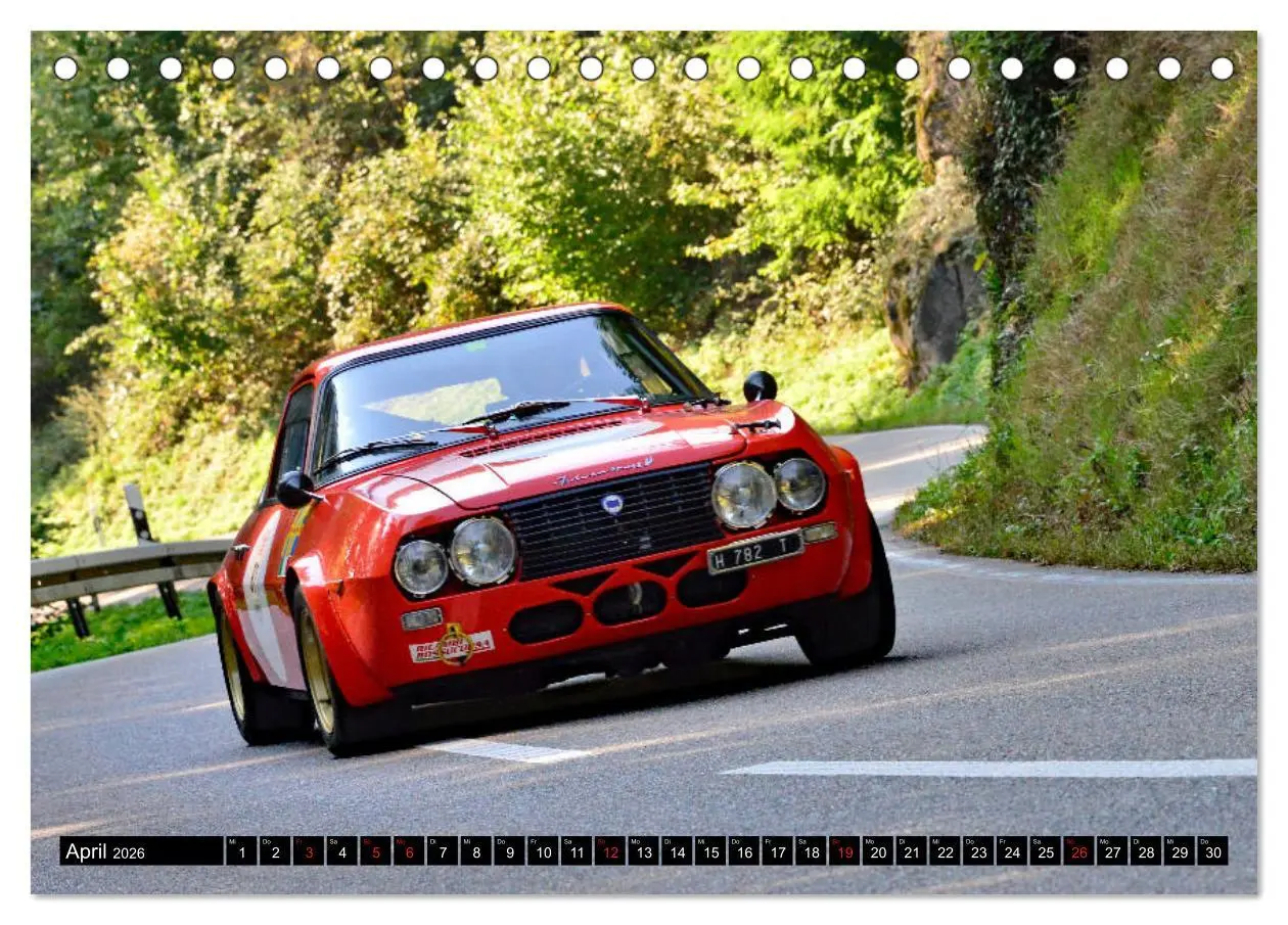 Bild: 9783457815236 | Italienische Oldtimer am Berg (Tischkalender 2026 DIN A5 quer),...