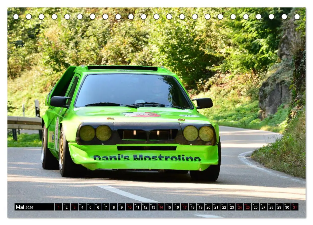 Bild: 9783457815236 | Italienische Oldtimer am Berg (Tischkalender 2026 DIN A5 quer),...