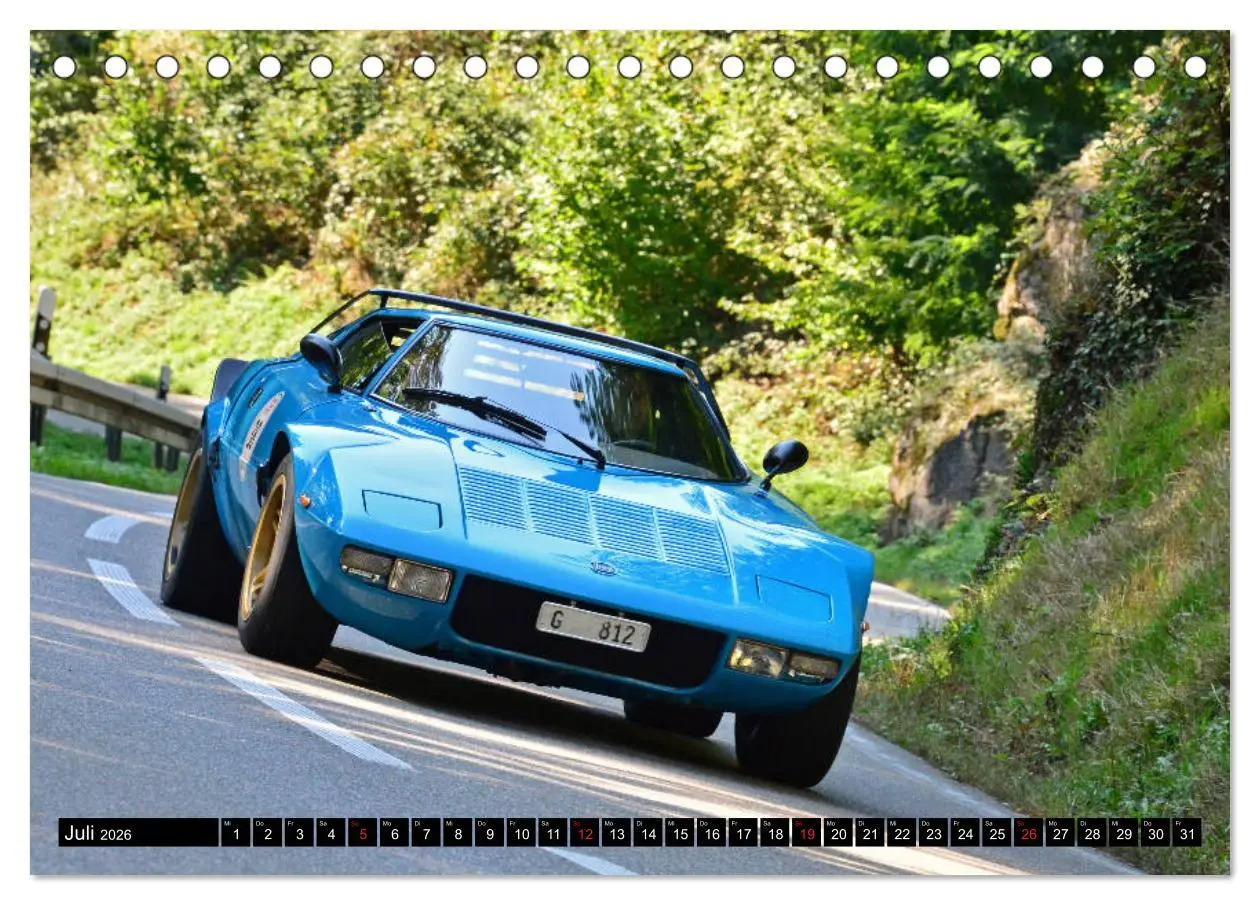Bild: 9783457815236 | Italienische Oldtimer am Berg (Tischkalender 2026 DIN A5 quer),...