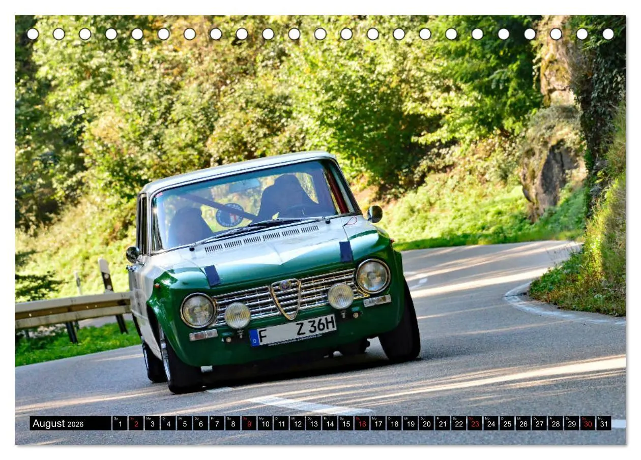 Bild: 9783457815236 | Italienische Oldtimer am Berg (Tischkalender 2026 DIN A5 quer),...