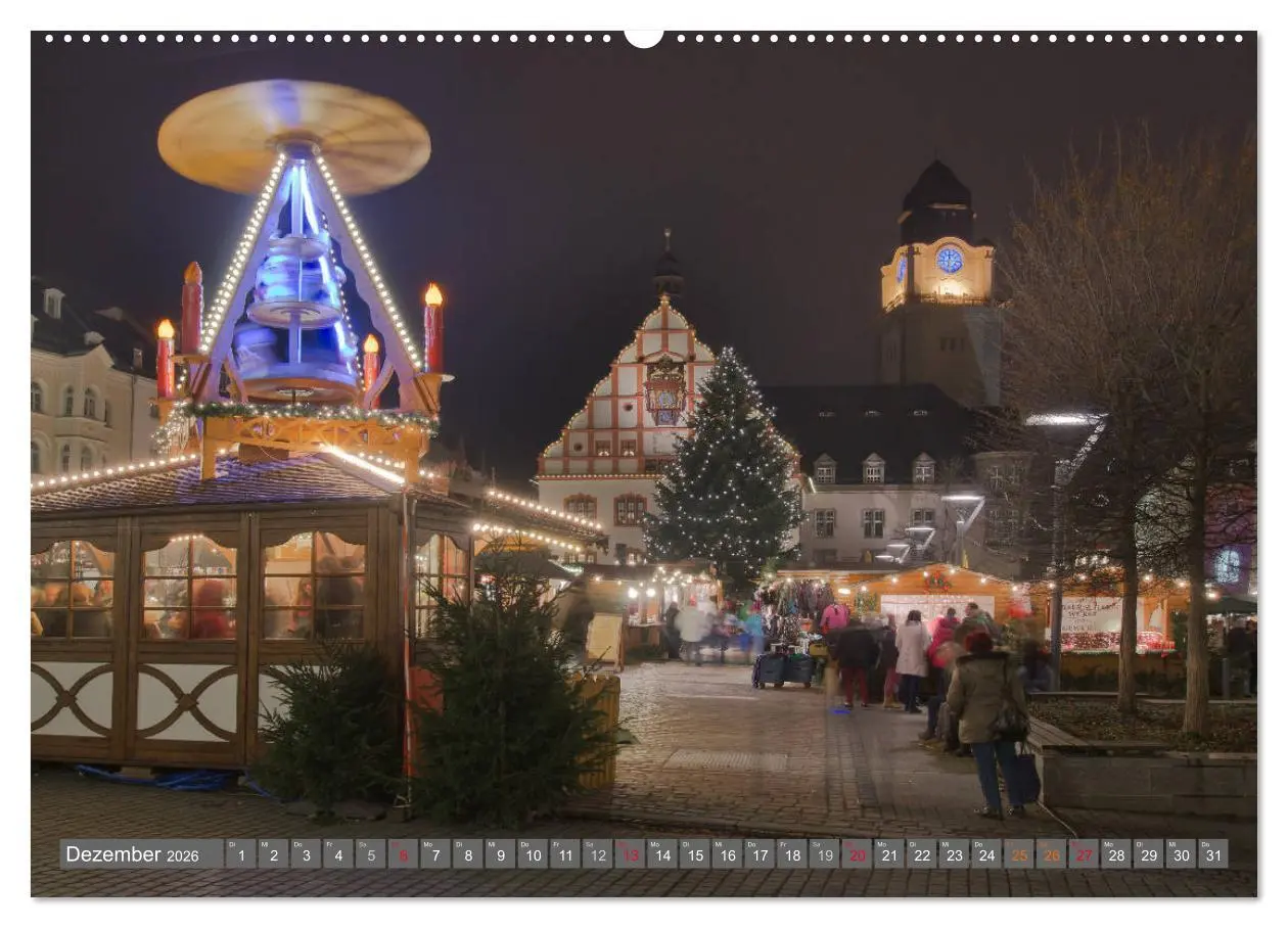 Bild: 9783516075236 | Vogtland - Impressionen (Wandkalender 2026 DIN A2 quer), CALVENDO...
