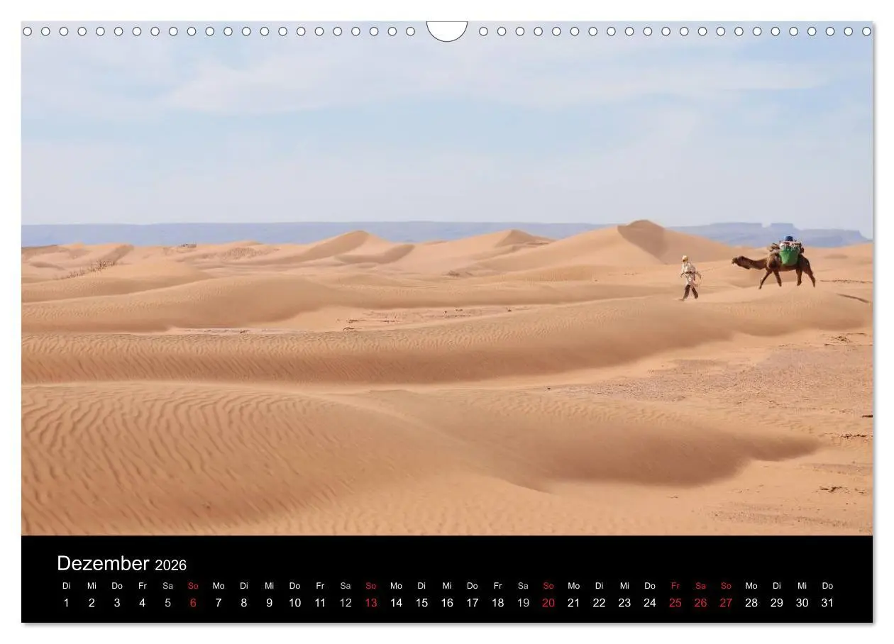 Bild: 9783516215236 | Marokko 2026 (Wandkalender 2026 DIN A3 quer), CALVENDO Monatskalender