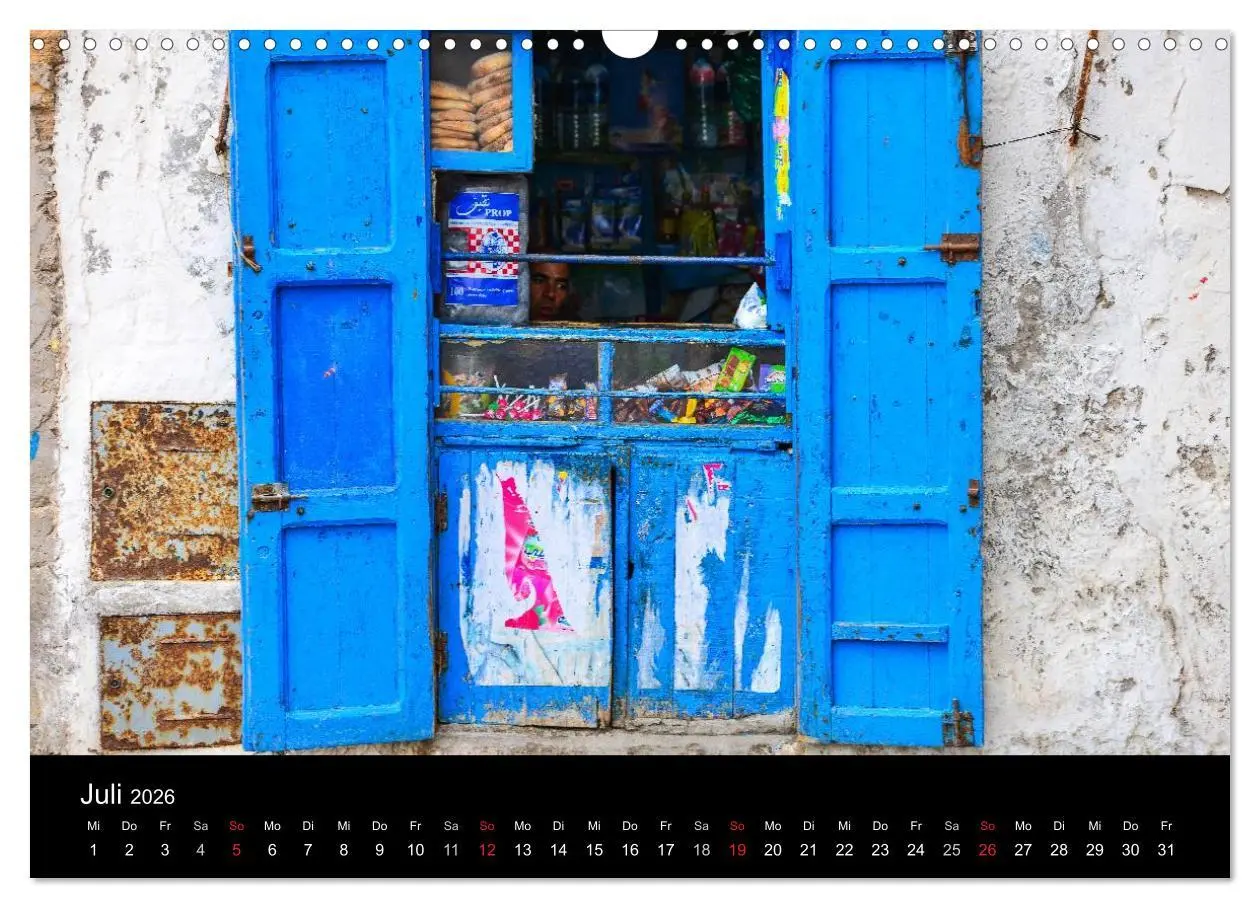 Bild: 9783516215236 | Marokko 2026 (Wandkalender 2026 DIN A3 quer), CALVENDO Monatskalender