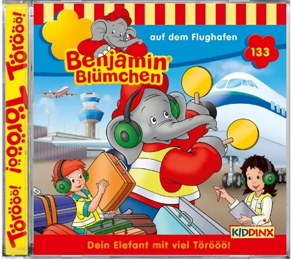 Cover: 4001504255336 | FOLGE 133:AUF DEM FLUGHAFEN | Benjamin Blümchen | Audio-CD | CD | 2016