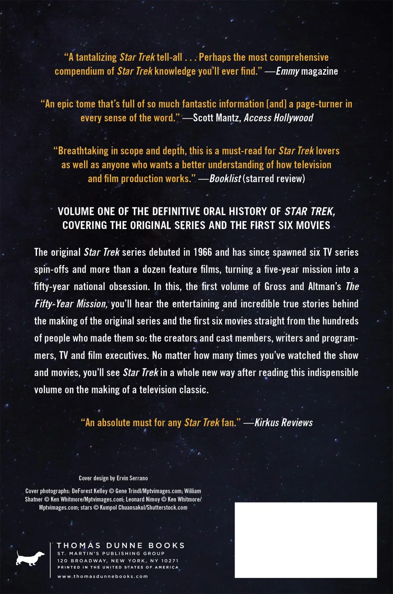 Rückseite: 9781250235336 | Fifty-Year Mission | The Complete, Uncensored, Unauthorized Oral H