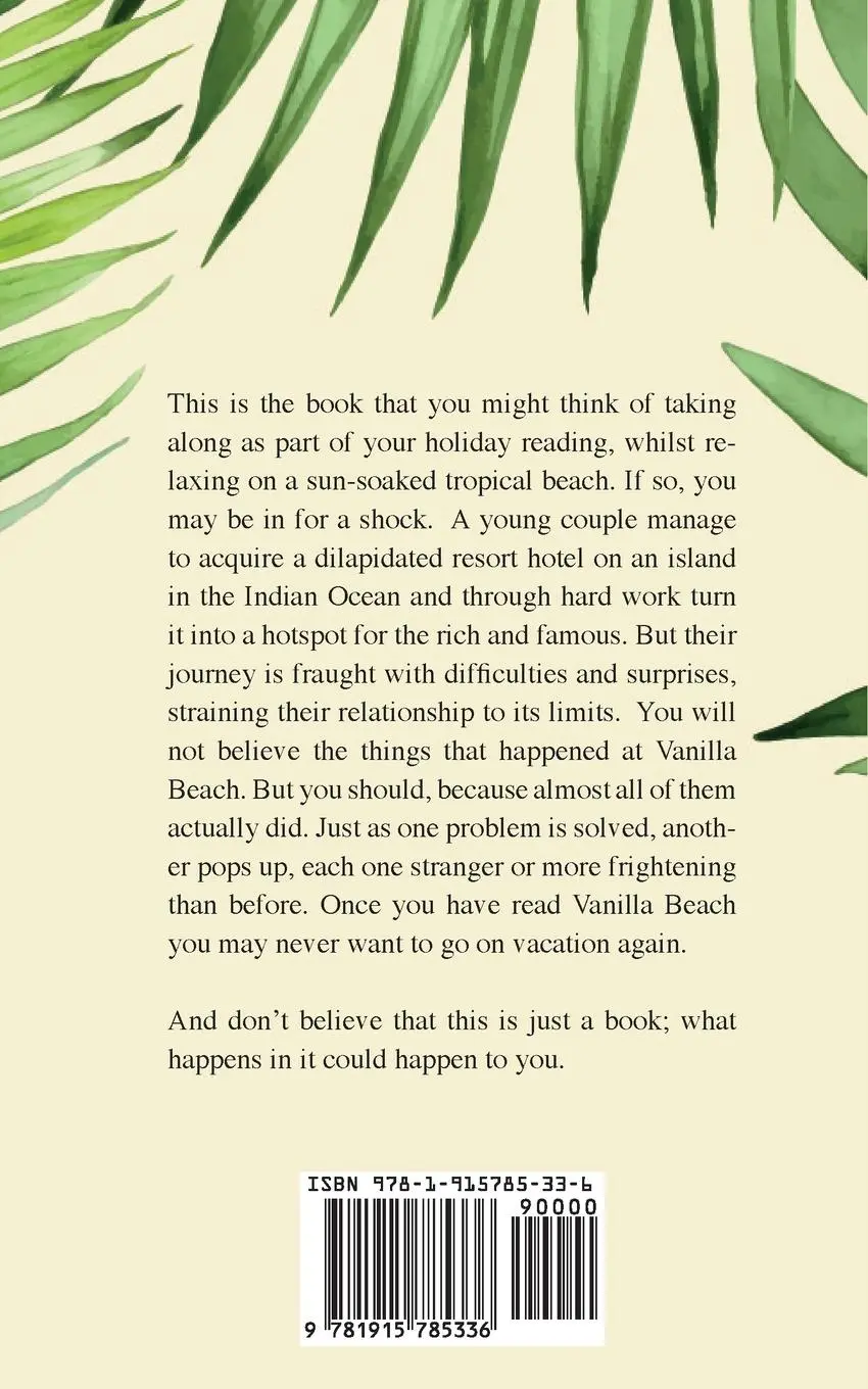 Rückseite: 9781915785336 | Vanilla Beach | Peter J Venison | Taschenbuch | Englisch | 2024