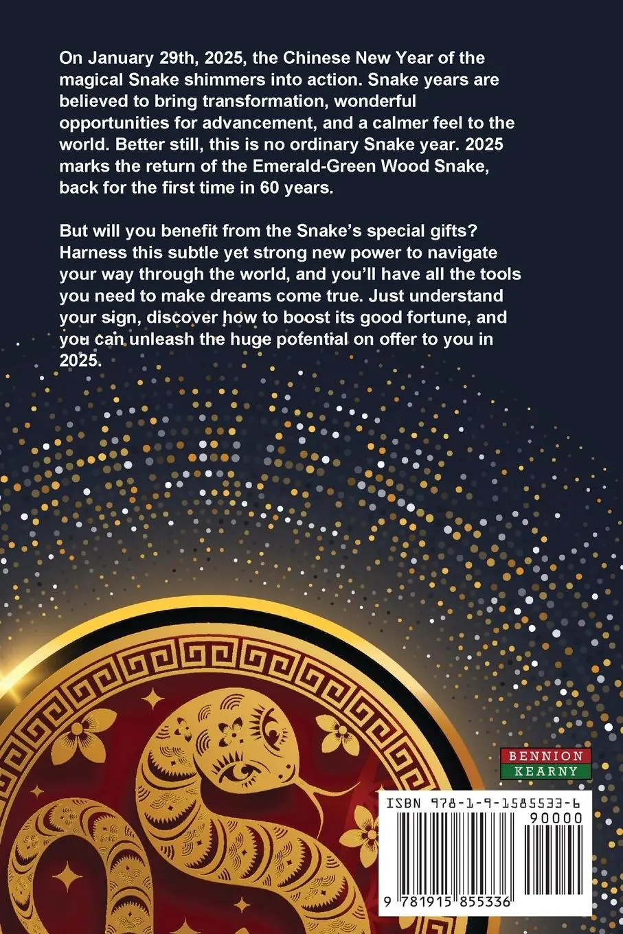 Rückseite: 9781915855336 | Thrive in the Year of the Snake [Chinese Horoscope 2025] | Dearsley