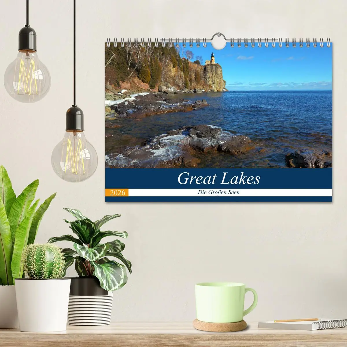 Bild: 9783457735336 | Great Lakes - Die großen Seen (Wandkalender 2026 DIN A4 quer),...