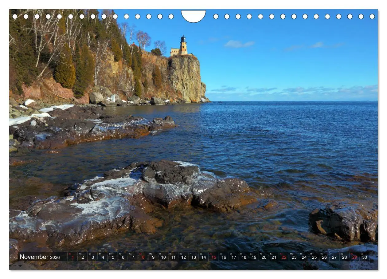 Bild: 9783457735336 | Great Lakes - Die großen Seen (Wandkalender 2026 DIN A4 quer),...