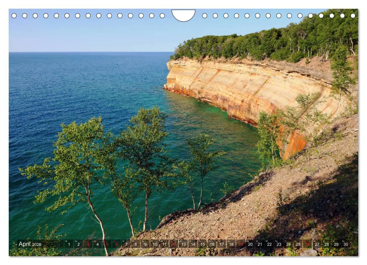 Bild: 9783457735336 | Great Lakes - Die großen Seen (Wandkalender 2026 DIN A4 quer),...