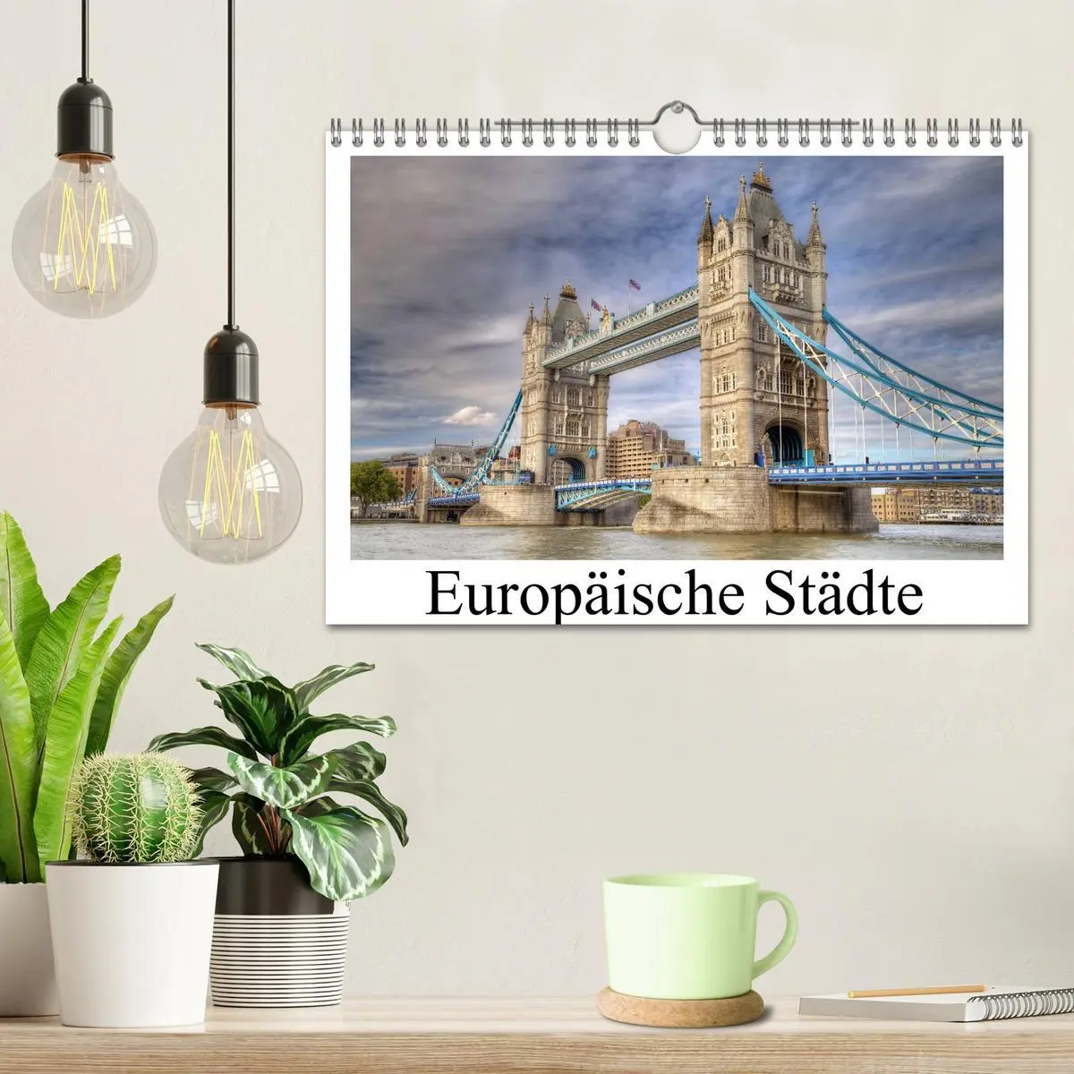 Bild: 9783516135336 | Europäische Städte (Wandkalender 2026 DIN A4 quer), CALVENDO...