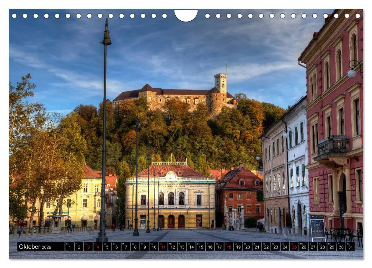 Bild: 9783516135336 | Europäische Städte (Wandkalender 2026 DIN A4 quer), CALVENDO...