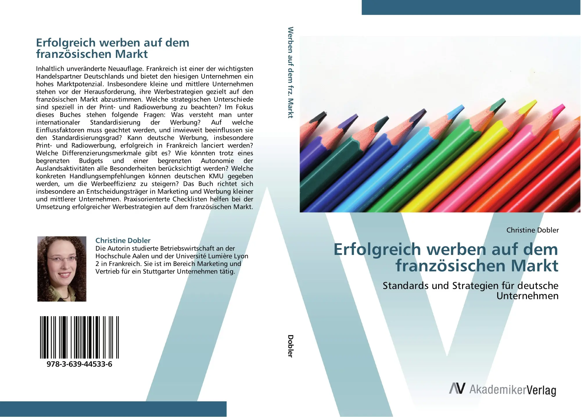 Cover: 9783639445336 | Erfolgreich werben auf dem französischen Markt | Christine Dobler