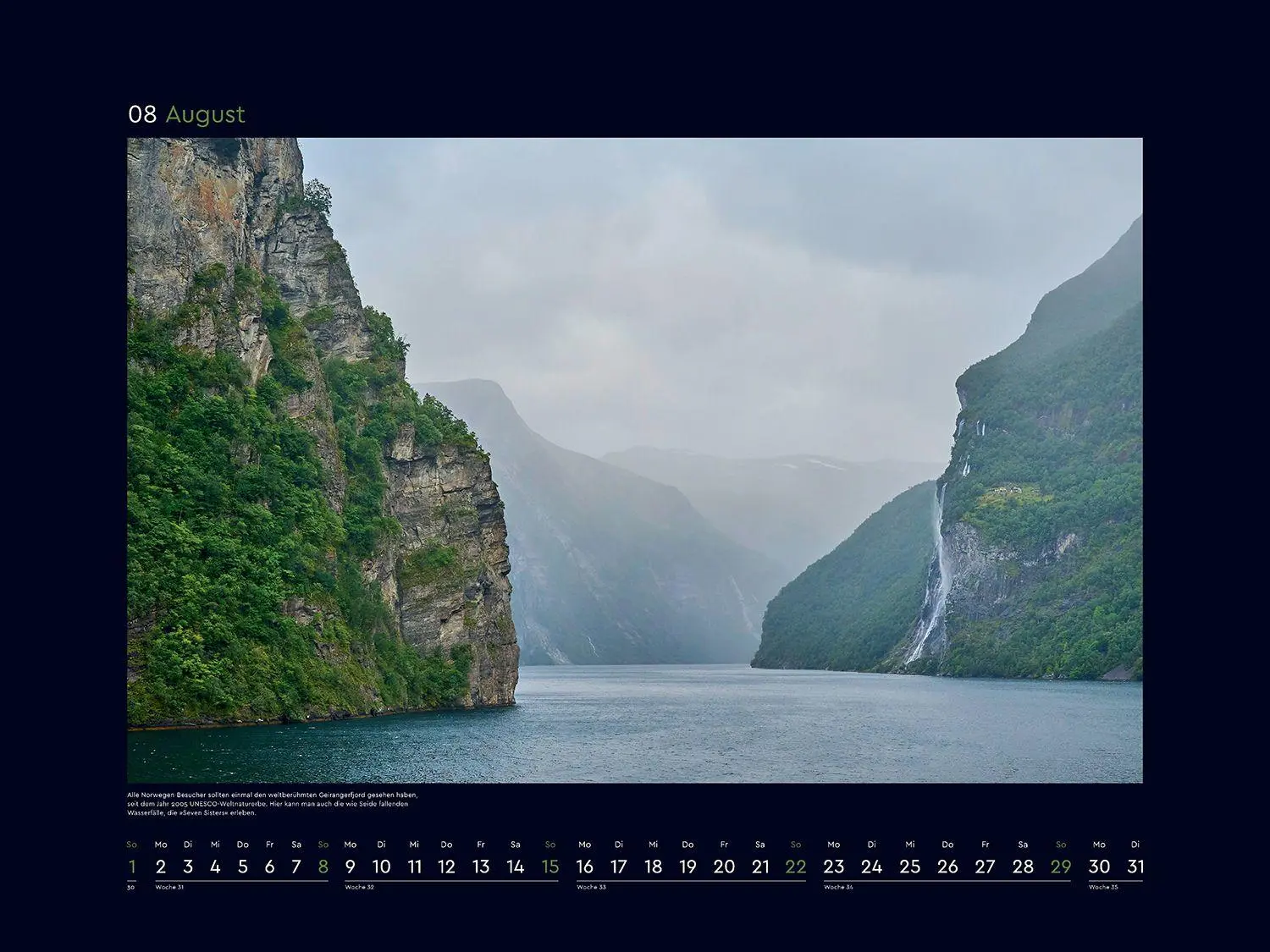 Bild: 9783965915336 | Norwegen - KUNTH Wandkalender 2027 | Kalender | 14 S. | Deutsch | 2027