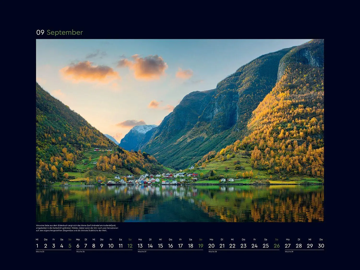 Bild: 9783965915336 | Norwegen - KUNTH Wandkalender 2027 | Kalender | 14 S. | Deutsch | 2027