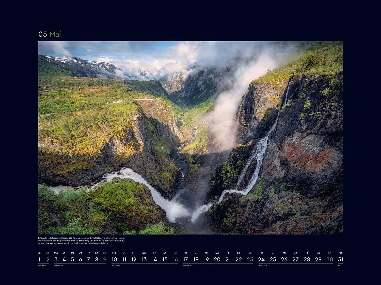 Bild: 9783965915336 | Norwegen - KUNTH Wandkalender 2027 | Kalender | 14 S. | Deutsch | 2027