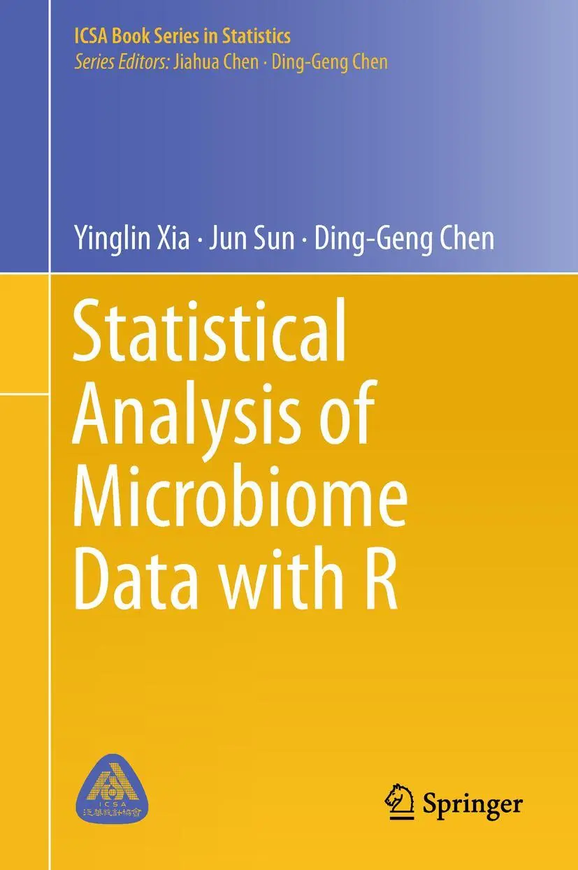 Cover: 9789811315336 | Statistical Analysis of Microbiome Data with R | Yinglin Xia (u. a.)