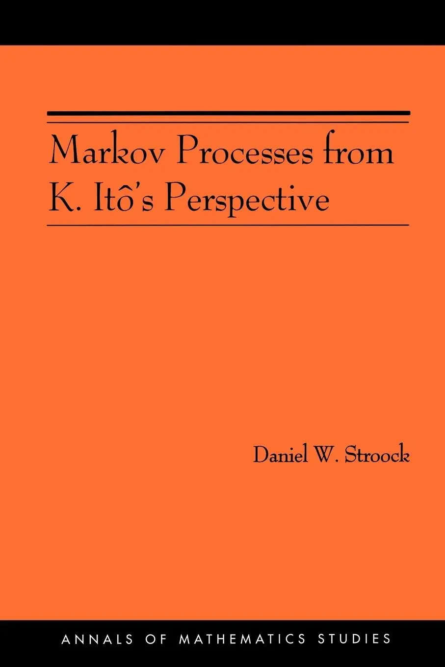 Cover: 9780691115436 | Markov Processes from K. Itô's Perspective | Daniel W. Stroock | Buch