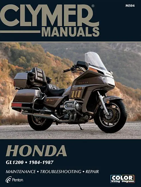 Cover: 9780892875436 | Honda GL1200 Gold Wing Motorcycle (1984-1987) Service Repair Manual