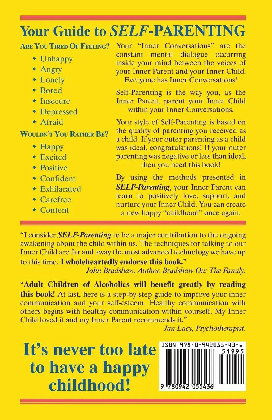 Rückseite: 9780942055436 | Self-Parenting | The Complete Guide to Your Inner Conversations | Buch