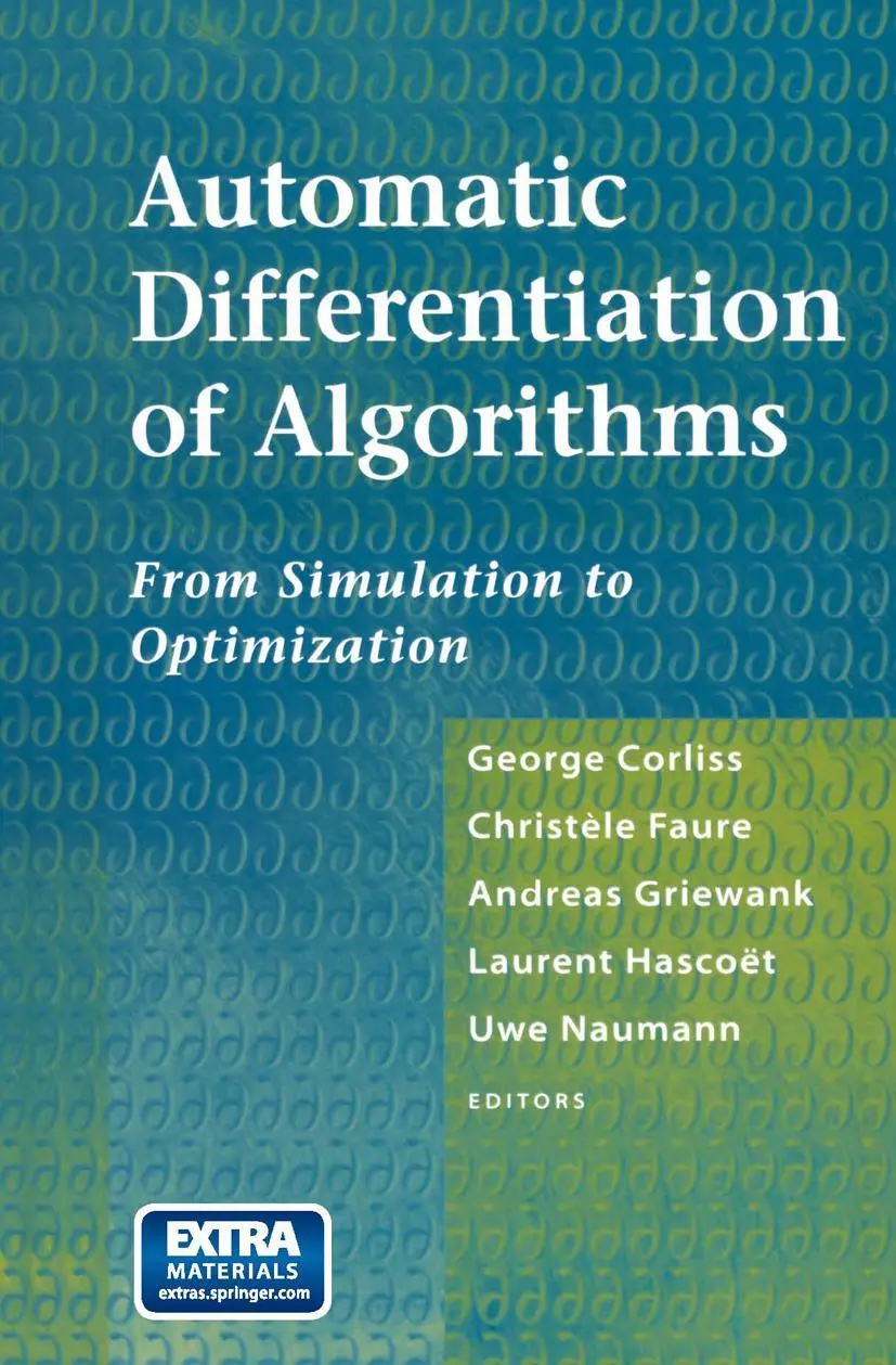 Cover: 9781461265436 | Automatic Differentiation of Algorithms | George Corliss (u. a.)