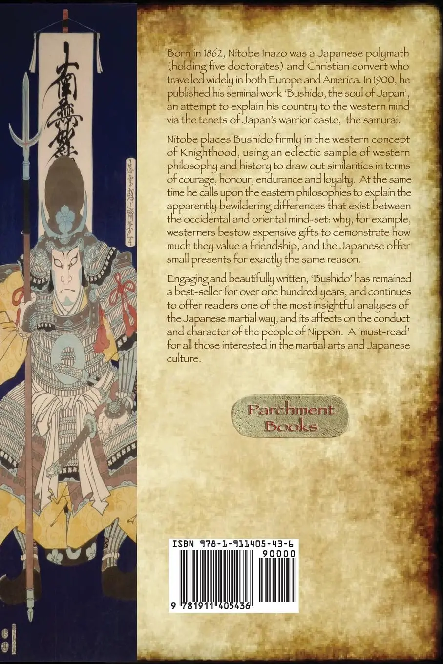 Rückseite: 9781911405436 | Bushido, the Soul of Japan | Nitobe Inazo | Taschenbuch | Englisch