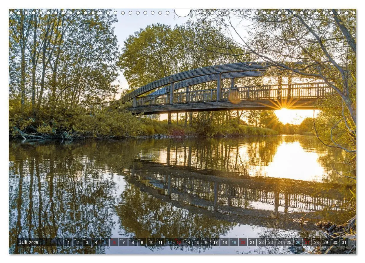 Bild: 9783383855436 | Entlang der Rur im Kreis Heinsberg (Wandkalender 2025 DIN A3 quer),...