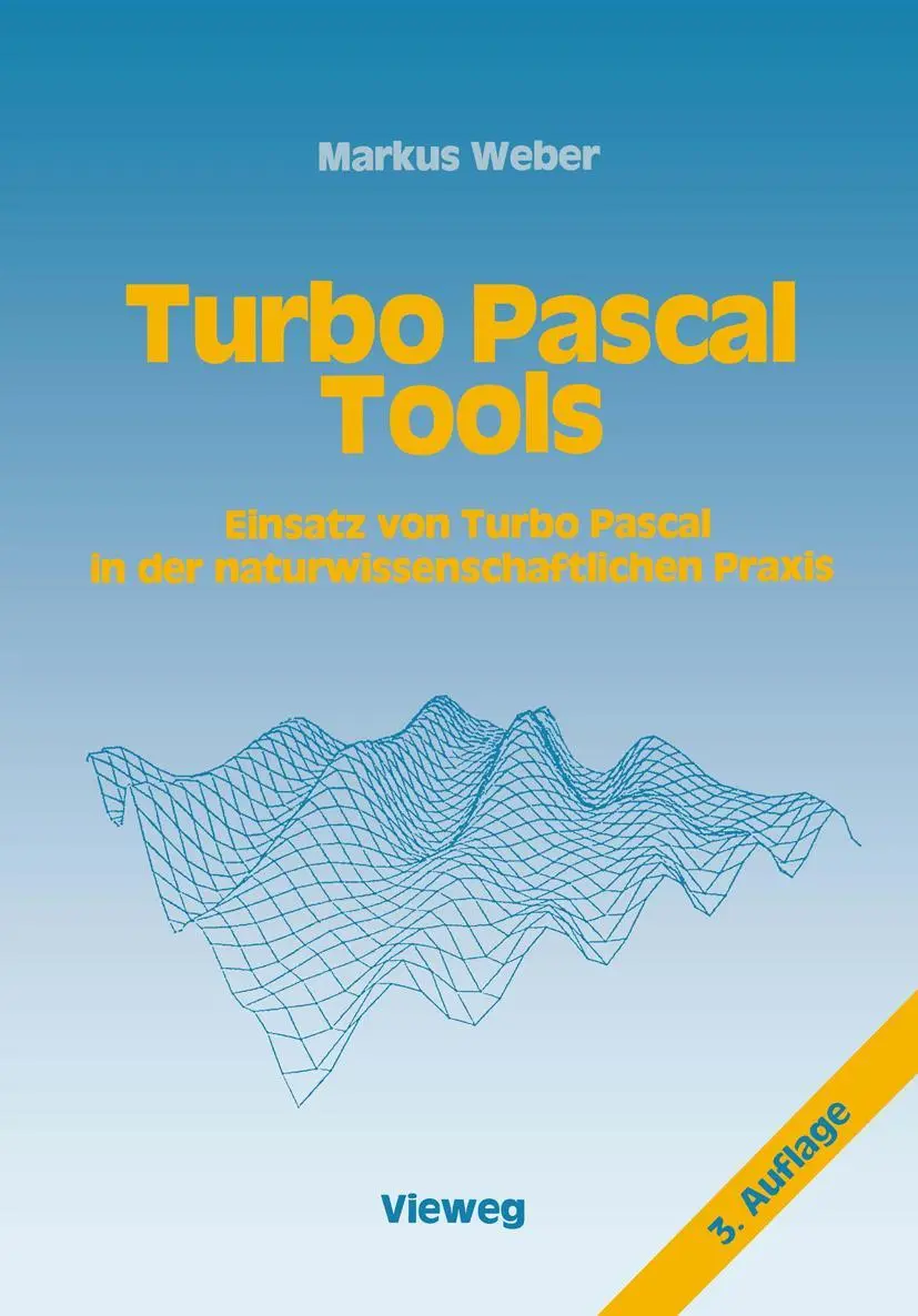 Cover: 9783528245436 | Turbo Pascal Tools | Markus Weber | Taschenbuch | 317 S. | Deutsch