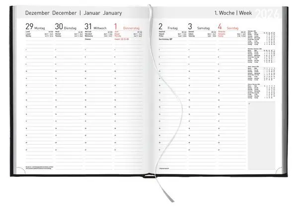 Bild: 9783731885436 | Buchkalender Manager-Timer Balaton schwarz 2026 | Verlag Korsch | Buch