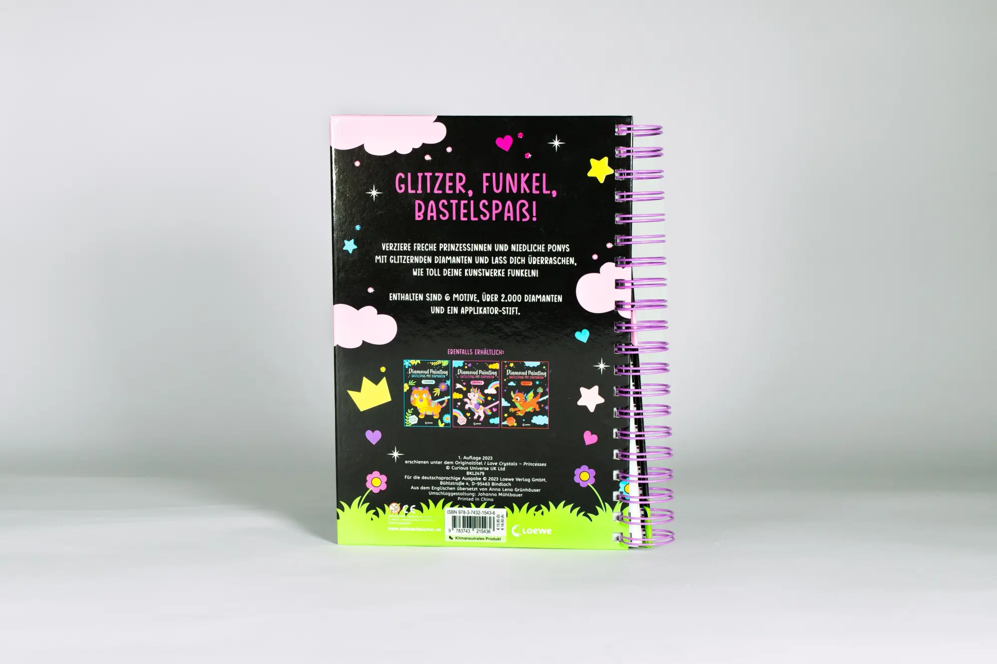 Bild: 9783743215436 | Diamond Painting - Bastelspaß mit Diamanten - Prinzessinnen | Buch