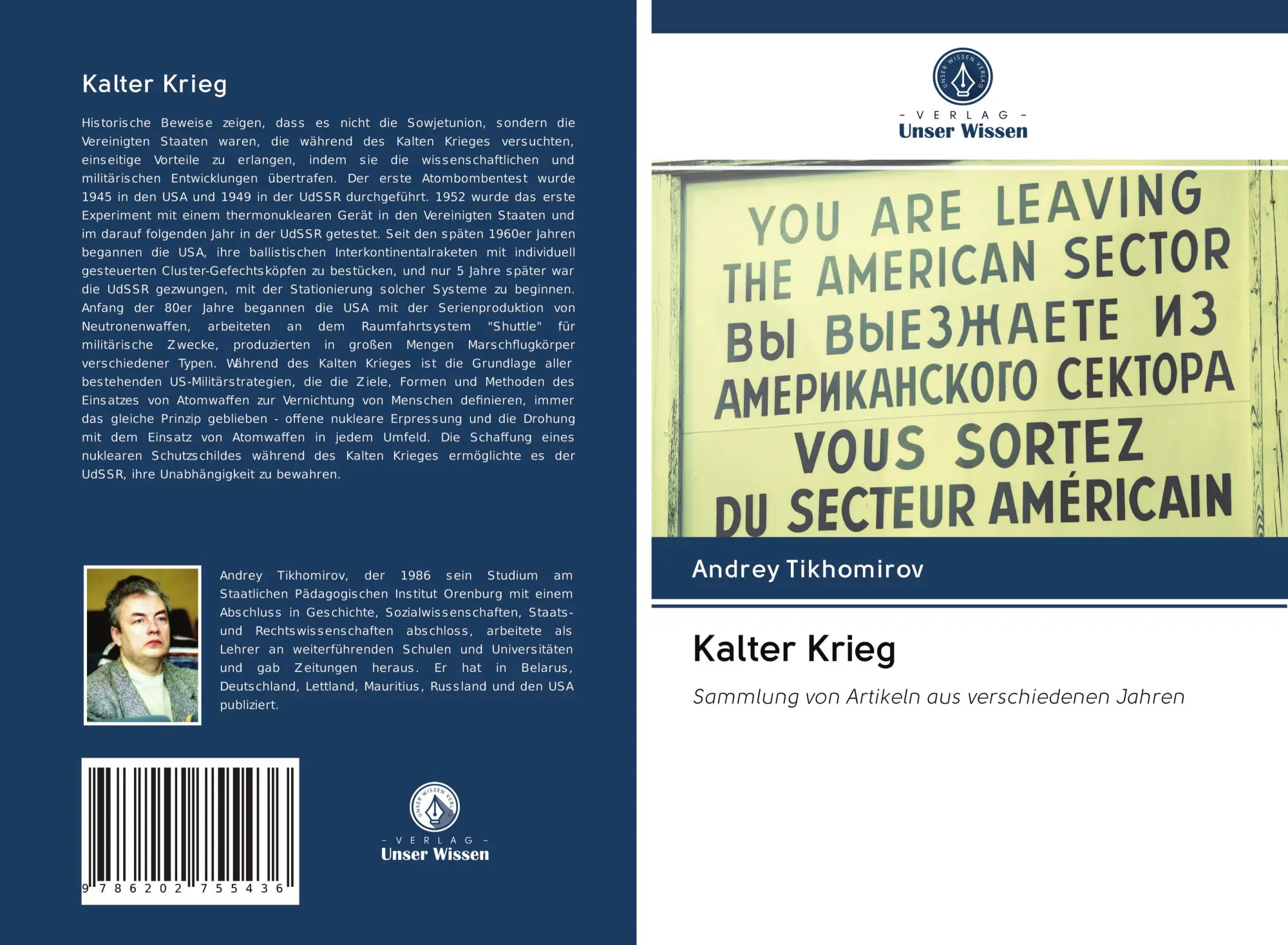 Cover: 9786202755436 | Kalter Krieg | Sammlung von Artikeln aus verschiedenen Jahren | Buch