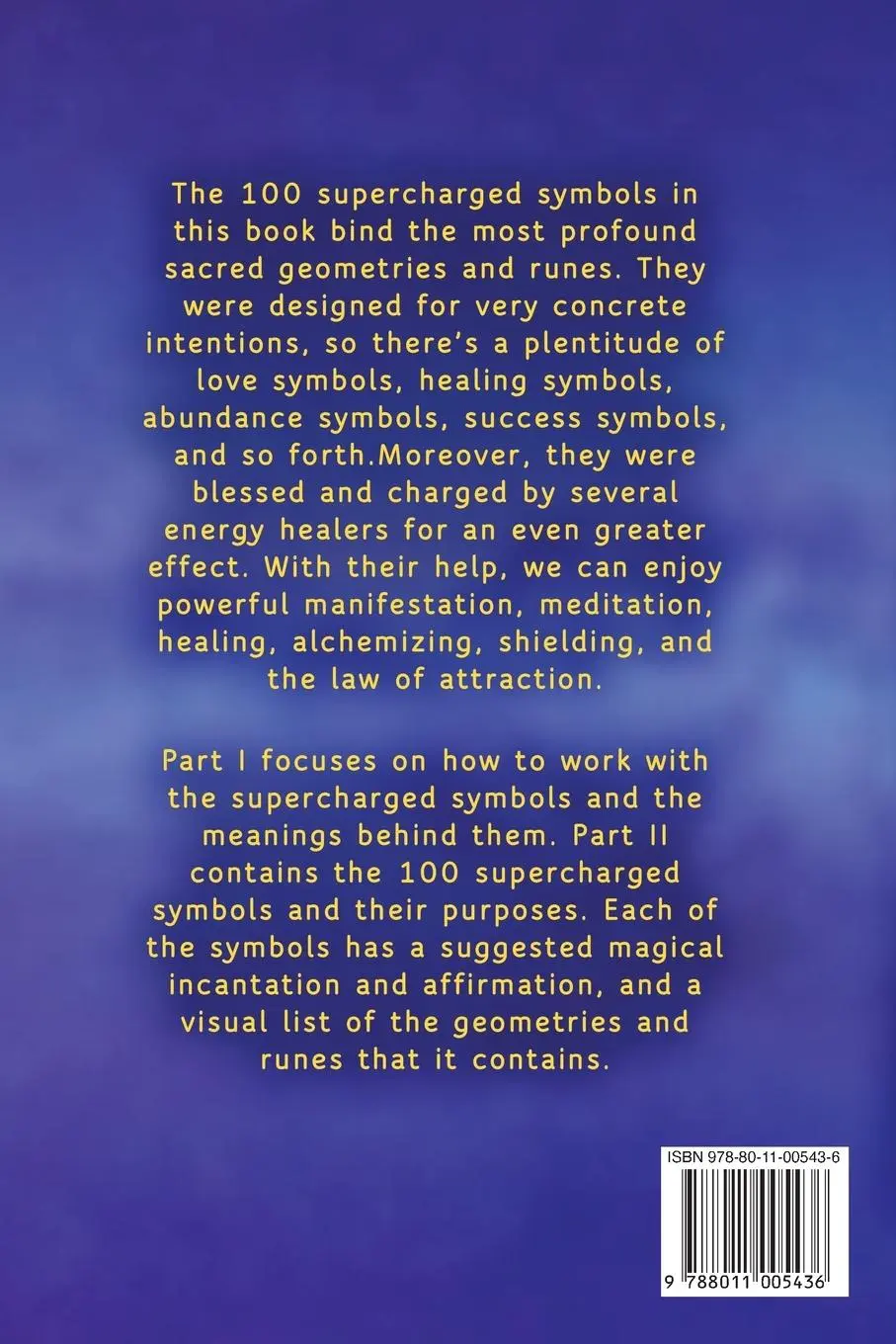 Rückseite: 9788011005436 | Supercharged Symbols | Manifesting with Sacred Geometry and Runes
